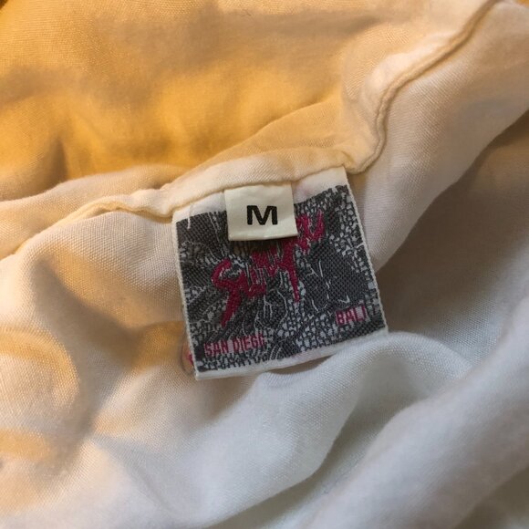 Surya Cutout White Beach Summer Skirt Size Medium - Picture 2 of 4